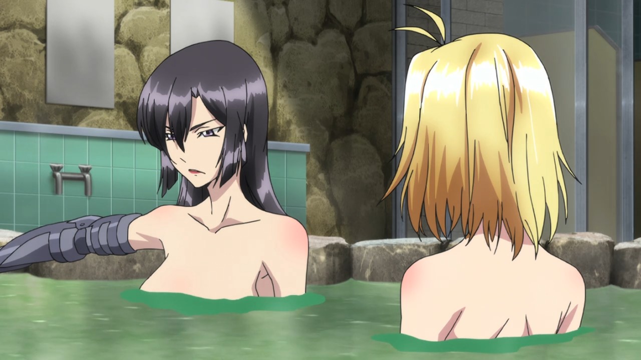 Cross Ange Fanservice Review Episode 12 Fapservice