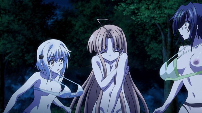 Clothes refuse to be worn in High School DxD unaired 