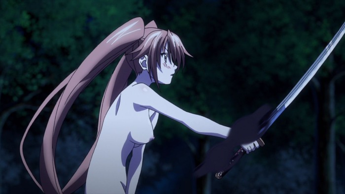 Clothes refuse to be worn in High School DxD unaired 