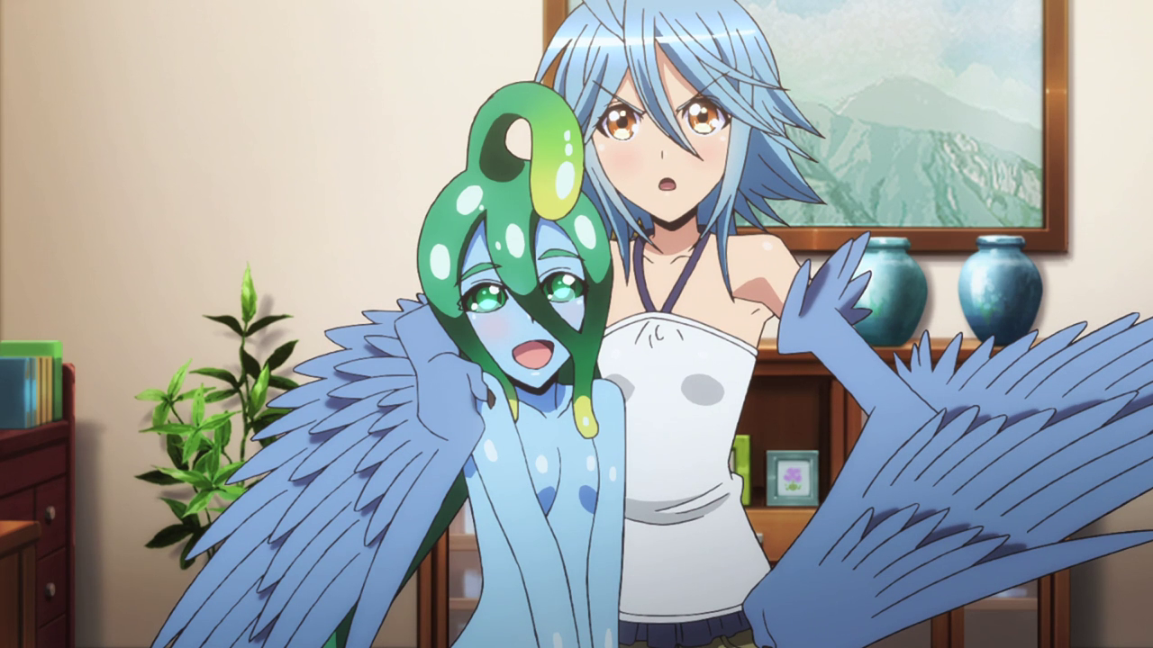 Monster musume. Монстер МУСУМЕ. Аниме Monster Musume Папи. Тайная жизнь с девушкой монстром. Паппи Повседневная жизнь с девушкой монстром.