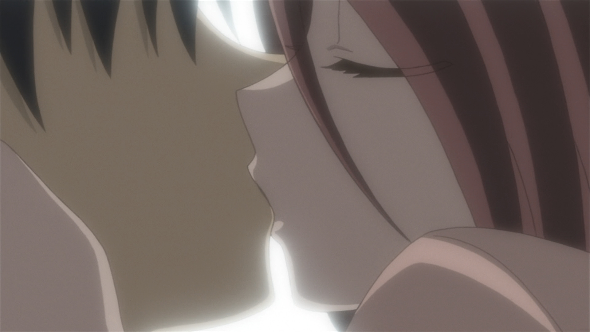 Anime kiss gif