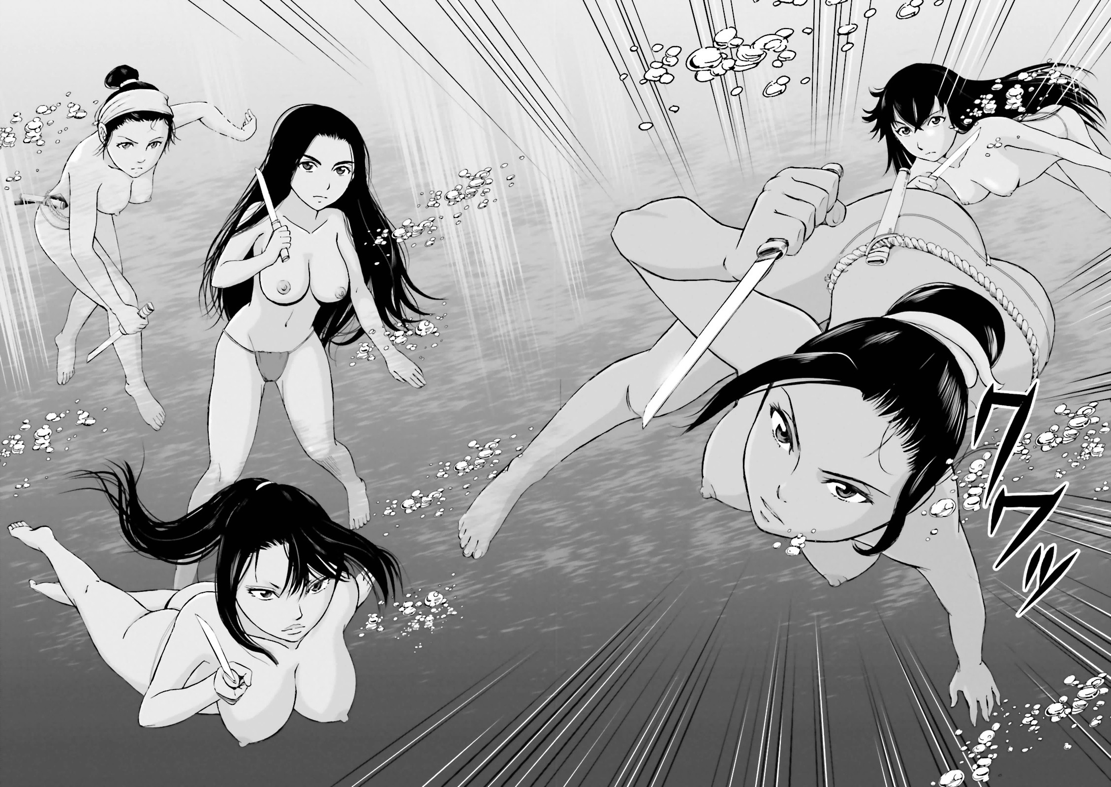 Nudity manga ♥ Nudist Beach ni Syuugaku Ryokoude!! Ch. 1-9 P