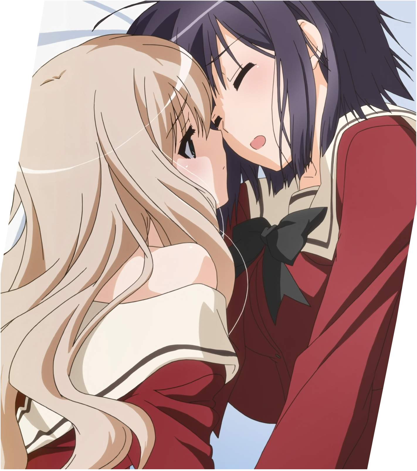 Lesbian Anime Scene